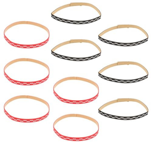 TOYANDONA 1 Satz Tischtennis Kantenband Teiliges Racket Edge Protectors Für Effektiven Kantenschutz Und Stilvolle Gestaltung 10 Stück