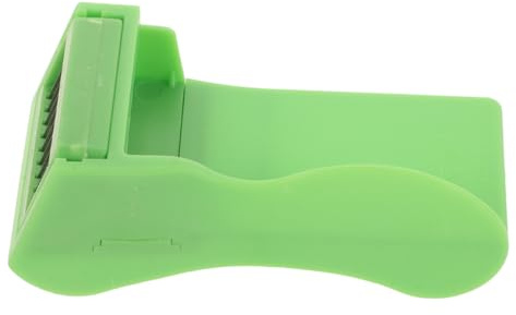 Mikikit Cortador De Frijoles Multifuncional Acero Inoxidable Mango Verde, Herramienta Para Cortar y Rallar Verduras, Uso Doméstico En Cocina, Accesorio Práctico Para Preparar Alimentos