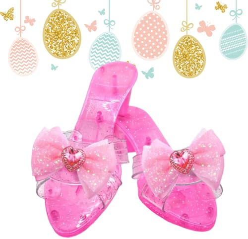 Zapatos De Princesa para Niñas Pequeñas - Tacones para Juego Simbólico de Niñas Pequeñas | Tacones De para Disfraz Coleccionistas De Cuentos