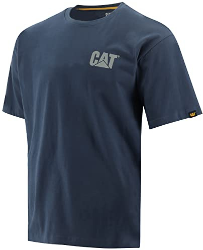 Cat TM Logo Teetm - Playera with de TM Logotype. T-Shirt Homme (Lot de 1)
