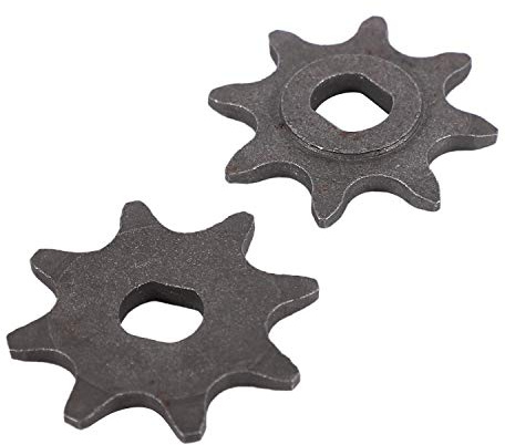 Geieold Scooter Électrique 8 Dents Pignon 410 Moteur à Chaîne 1/2 Pouces X1 / 8 Pouces Moteur Chaîne Pignon 8 T Vitesse pour My1020 Moteur