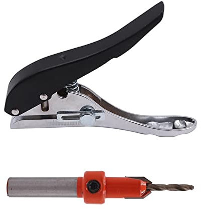 dieyyuca Vite Coperture Perforatrice 8Mm Apertura Rotonda Punch Pinze Carta di Credito Carta Fotografica Angolo Rotondo Puncher Pinza Taglierina di Carta