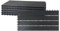 Set of 6 BLACK WPC Composite Decking Tiles Interlocking with Wood Effect 60cm x 30cm Outdoor Garden Patio Deck Slab Panels Rectangle Flooring Boards Cover Heavy Duty Plastic