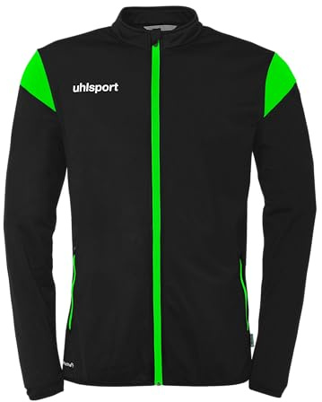 uhlsport Giacca da calcio Squad 27 Classic, unisex, per allenamento, sportiva, senza cappuccio, con tasche con cerniera