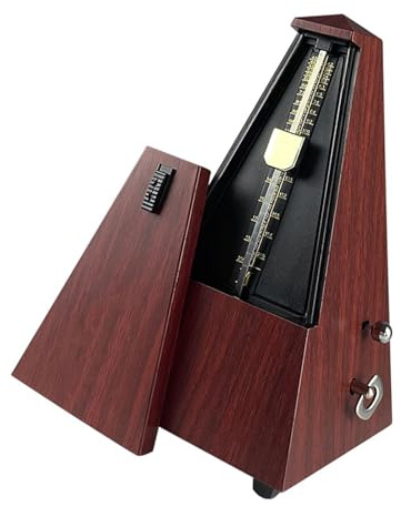 Fiolrytm mekaniska pendel metronom vintage torntyp gitarr metronom vintage musik timer lätt att använda