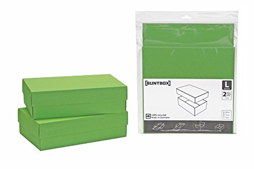 Buntbox 71-1 – Kartonage set 2 delar, storlek L, äpple