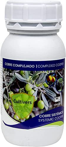 Engrais CULTIVERS Engrais à effet fongicide au cuivre 250 ml écologique qui améliore le système de défense de la plante contre le développement de maladies. Forcer CU