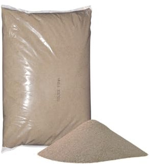 Jardin202 - Arena de Sílice para Cesped Artificial | Sacos Arena 25 kg para Pavimentos Deportivos | Granulometria 02/06 | 1 Saco de 25 kg -