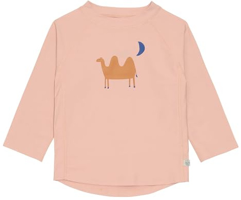 LÄSSIG Rashguard T-shirt à manches longues Rashguard unisexe pour bébé, Camel Pink, 19-24 Monate