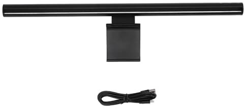 Tixiyu Bildskärm, ljusstång, datorskärm, lampa för ögonvård, LED-skärm, ljusstång, USB-driven datorskärm, ljus för skrivbord, kontor, hem, (300SA55)