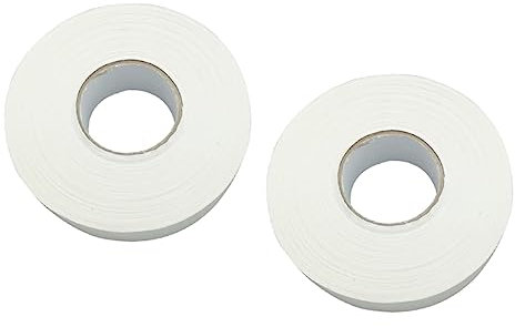 BESPORTBLE 2er-Pack 25 M Hockeyschläger-Klebeband Sport-Klebeband Hockeyschläger-verpackung Klebrig – Baumwollband Für Eishockeyschläger Weiß