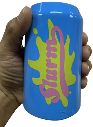 Futurama Slurm Beer - Funda de silicona para latas de cerveza (355 ml)