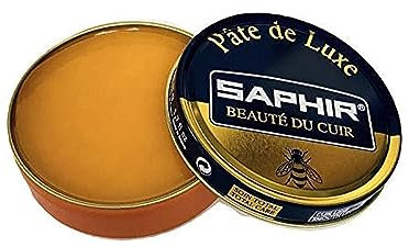 Shoe Polish Pate De Luxe Saphir 50ml - WAX YELLOW