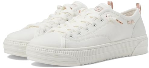 Bobs Copa - Canvas Faux lace up Sneaker with Terry Lining
