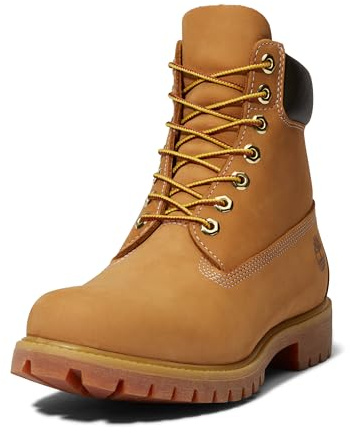 Timberland Men's Premium 6 Inch Lace Up Waterproof Boot, Wheat-NEW 2024, 11.5 Medium