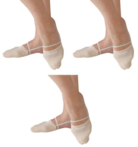 Sasaki Gymnastics, Rhythmic Gymnastics, Demi Shoes, Beige, L 153, Set of 3