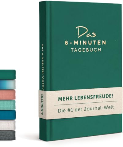 6-Minuten® dagbok för vuxna 2026 (Originalet) – Mer mindfulness, självkärlek och motståndskraft – Tacksamhetsdagbok, journal, bok – översatt till 22 språk