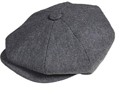 Peaky Blinders Gorra Plana Estilo Newsboy de 8 Piezas – Variaciones de Tela de Lana Melton