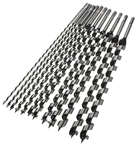 EsportsMJJ 460mm 6-28mm Hex Shank Brad Point -borrskruvborr Spiral träborrverktyg - 10mm