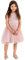 Maya Deluxe Mädchen^Mädchen Paillettenverziertes Hochzeit und Geburtstag Festlich mit Bandschleife Brautjungfernkleid Kleid, Frosted Pink, 5 Years