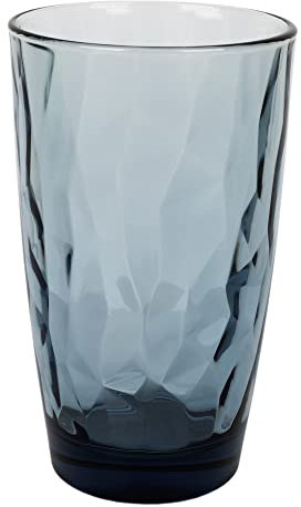 Cofan Set de vasos altos | Modelo Jade | Capacidad: 47 cl | Color: Azul, Púrpura o Transparente | Disponibles en packs de 6 unidades (Azul)