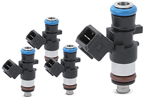 Frankberg 4x Einspritzventil Einspritzdüse Kompatibel mit Sandero 1.1L 2008-2015 Clio II BB CB 1.1L 2003-2015 Kangoo KC0/1 1.1L 2004-2007 Replace# 0280158046