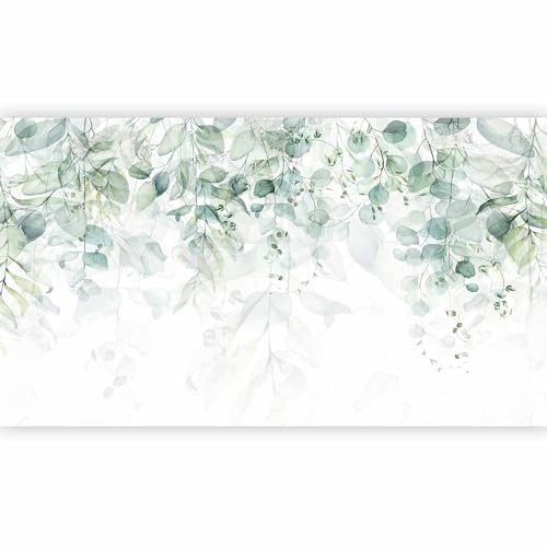 artgeist Premium Wall Mural Leaves 197x110 in - Non-Woven Wallpaper Fleece Wall Decor Photo Print Picture Image Design Ivy Nature Plants Like Painted b-C-0615-a-e
