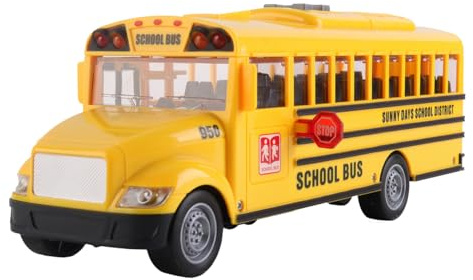 Tachan Autobus Scuola USA (CPA Toy Group 746T00868), Colore Giallo