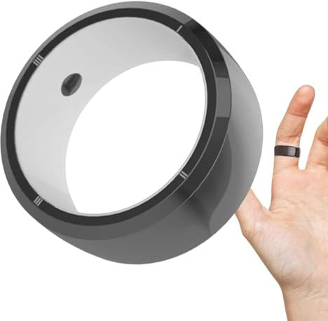 1 fitness tracker – dispositivo indossabile intelligente, anello di posizionamento della salute, anello di posizionamento multitasking, dispositivo elettronico riutilizzabile intelligente indossabile