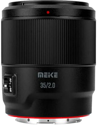 Meike 35mm F2.0 Auto Focus Vollformat STM Objektiv Kompatibel mit Panasonic Lumix Sigma Leica L-Mount Kameras S1H S1 S5 S5 Mark II S1R S9 SL SL2 FP FPL