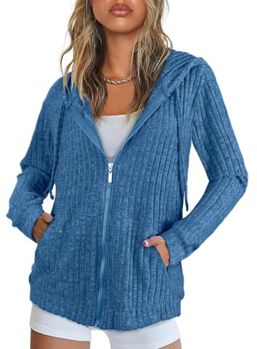 Flikity huvtröja dam dragkedja sweatjacka med huva sweatshirt jacka | Grunderna huvtröja dam zip huvtröja jacka lätt vår sommar höstkläder