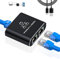 Splitter LAN 1 su 2 1000Mbps Ethernet Splitter LAN Switch 2 porte con cavo di alimentazione di tipo C Gigabit Switch per computer, hub, switch, router, set-Top Box, Digital TV, et