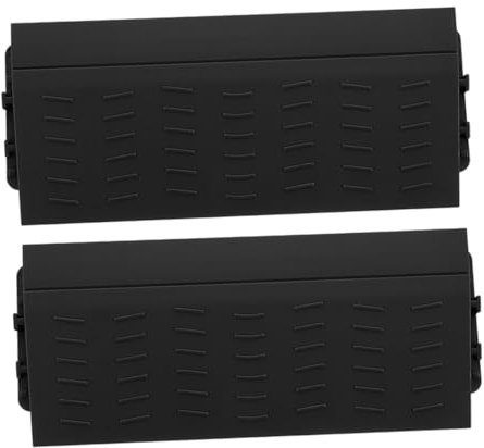 MAGICLULU 2pièces Rampe De Seuil Intérieure pour Robot Balayeur Bande De Seuil De Porte Plastique Tapis De Rampe De Transition pour Sols Irréguliers