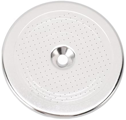 Puck Screen Placa de malla de filtro de café de acero inoxidable reutilizable redonda para máquinas de café expreso 4 piezas Resistente a altas temperaturas Filtración fina
