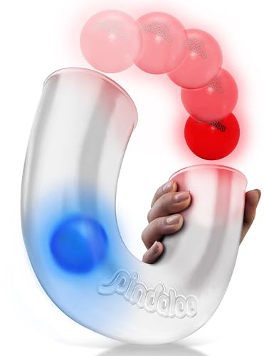 pindaloo Juggling Skill Game for Teenagers and Adults. Single Player OR with Friends. Gift for boy Girl from 10 Year Old to Adult. Toys Games Gifts Gadgets for Teens Teenagers. (Neon)
