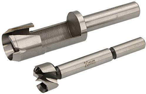 KOTARBAU® Jeu de fraises et de forets 20 mm pour bois, foret à tenon