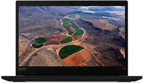 Lenovo 21AB000NUK ThinkPad L13 Mobile Workstation Laptop, 33.8cm IPS 1920 x 1080 Full HD Display, Ryzen 5 Pro 5650U/2.3 GHz, 8GB RAM, 256GB SSD, Windows 10 Pro 64-Bit, Black