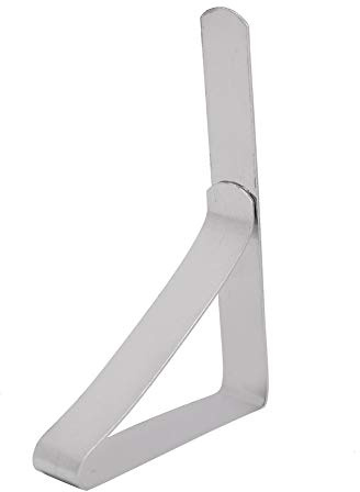Clips de Mantel para Mesas Al Aire Libre, Mantel Antideslizante de Acero Inoxidable de 7 Cm de Grosor Abrazaderas de Soporte de Mantel 10.5 * 7 Cm 4 Piezas Clips de Cubierta de