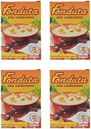 Fonduta alla Valdostana, speciale 4 x 400g, Cooperativa Produttori Latte e Fontina Valle d'Aosta