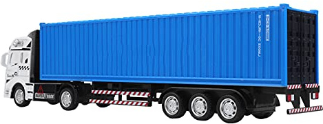 1: 48 Alloy Container Lastbil Modell Leksak Högsimulering Barn Bil Leksaker Fordon (Container lastbil)