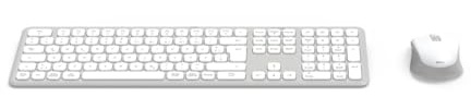 Multi-Device-Tastatur-Maus-Set WKM-550, kabellos, Funk/BT, WS, QWERTZ DE