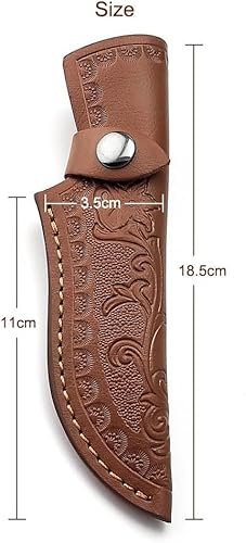 YSJCHEBS Étui à Couteau en Cuir Portable, Housse De Protection, Accessoires et Ustensiles De Cuisine