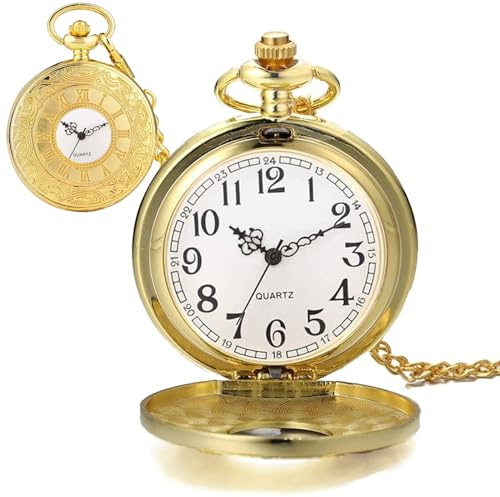 Orologi Da Taschino Vintage Da Uomo, Orologio Da Taschino, Orologio Da Tasca Al Quarzo, Orologio Da Tasca Con Catena, Orologio Da Tasca Vintage, Orologio Da Taschino Vintage Con Numeri Arabi