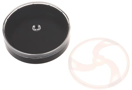 Qsvbeeqj Elegante caja de almacenamiento portátil para reloj, organizador de cabeza redonda, diseño para protección contra arañazos, caja de almacenamiento