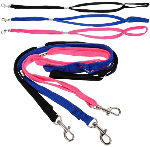 LOEFLIFA 6pezzi Corda di Nylon per Toelettatura per Animali Domestici Cinghia per Contenimento in Nylon Cappio per Bagno del Cane per Tavolo da Toelettatura