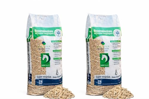 Allspan German Horse Pellets 28 kg 2 Ballen Pferdeeinstreu Holzpellets