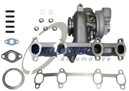 TRUCKTEC AUTOMOTIVE Turbolader Abgasturbolader für VW Transporter V Bus (7HB, 7HJ, 7EB, 7EJ, 7EF, 7EG, 7HF, 7EC) Multivan V (7HM, 7HN, 7HF, 7EF, 7EM, 7EN) California T5 Bus (7EC, 7EF, 7EG, 7HF) 038