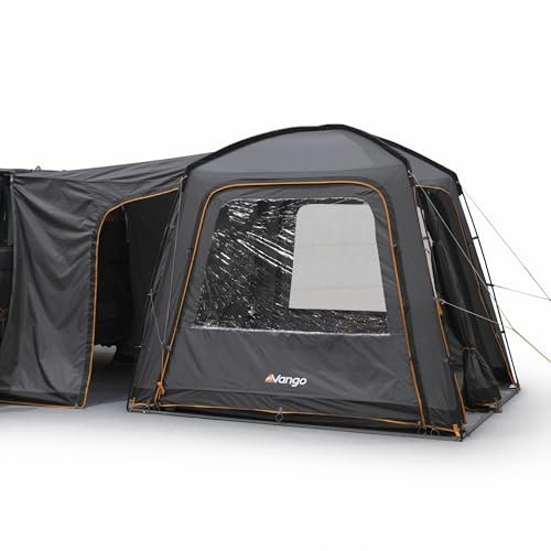Vango Tailgate Hub II Awning For Campervans & SUV's - Rear Connection, Easy-to-pitch, Durable 75D Fabric, Compact Pack Size, Powerflex Fibreglass Poles