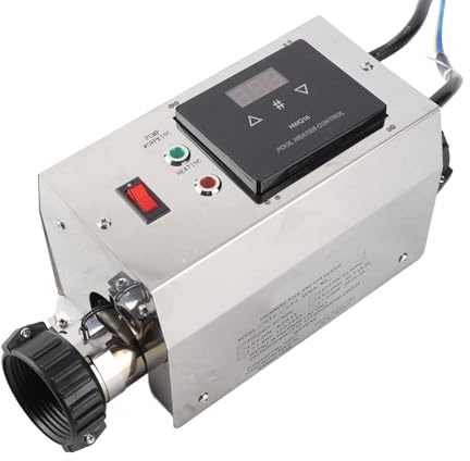 Depisuta 2KW Automatisk Elektrisk Poolermostat Spa-Värmare Vattenvärmare Temperaturregulator Anvästs OfTA i PoolermestatvärMepump (Oss stil)