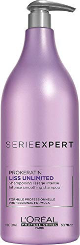 L ' Oreal Professionnel Serie Expert Liss Unlimited Shampoo 1500ml and Pump - NEW 2017
